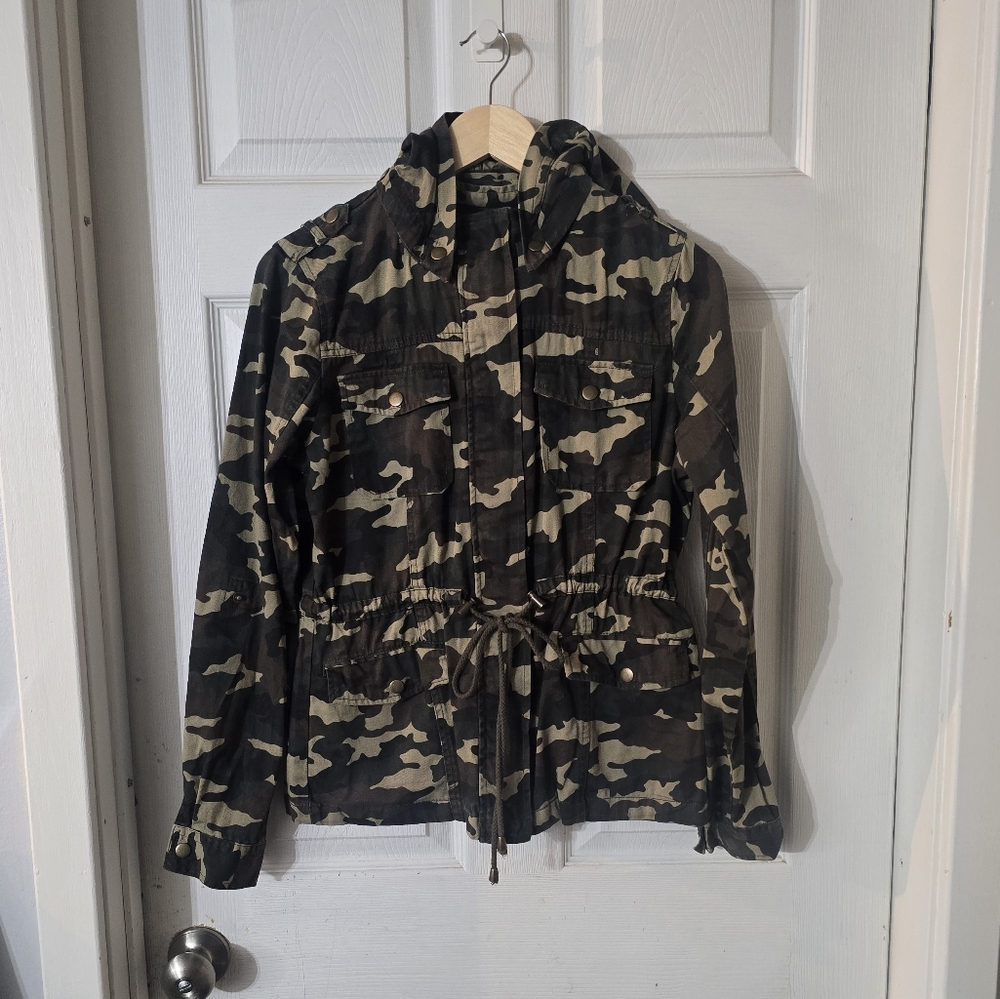 Women's Chocolate Camo Jacket Sz L